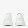 Diamond Light Maxi F Witte lage sneakers van nappaleer met plateauzool Diamond Light Maxi F Witte lage sneakers van nappaleer met plateauzool