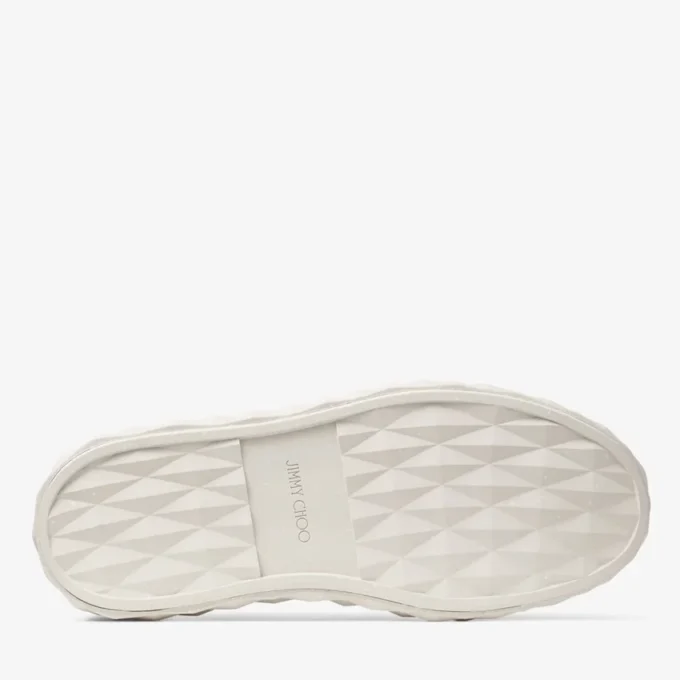 Diamond Maxi M Ii krijtkleurige nappalederen platform sneakers Diamond Maxi M Ii krijtkleurige nappalederen platform sneakers