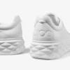 Diamond Maxi M II witte nappalederen platform sneakers