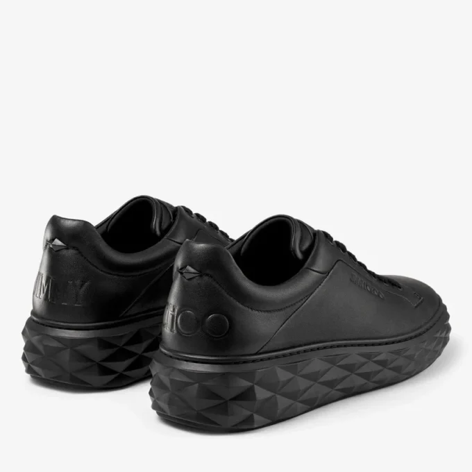 Diamond Maxi M II Zwarte Nappalederen Platform Sneakers Diamond Maxi M II Zwarte Nappalederen Platform Sneakers