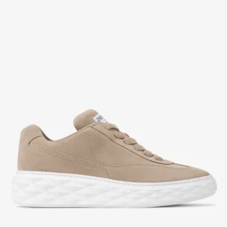 Diamond Maxi Retro M Stone fluweel suède sneakers