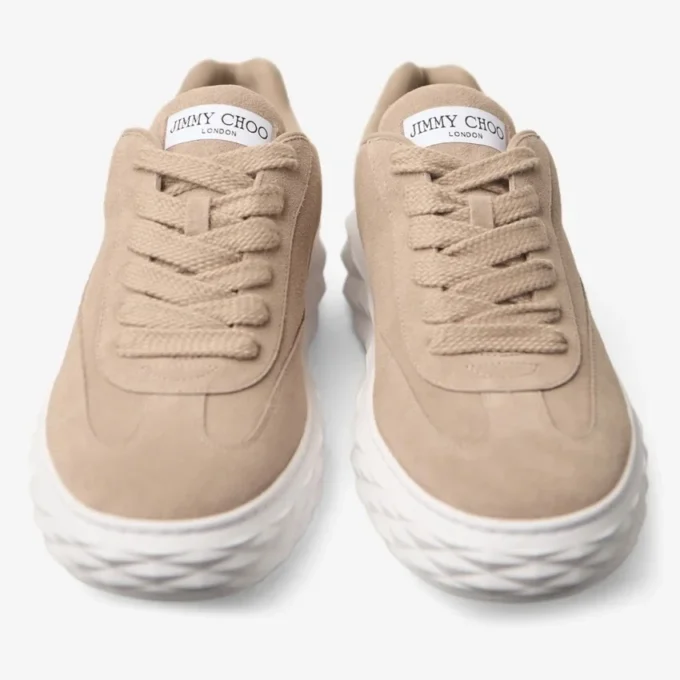 Diamond Maxi Retro M Stone fluweel suède sneakers Diamond Maxi Retro M Stone fluweel suède sneakers