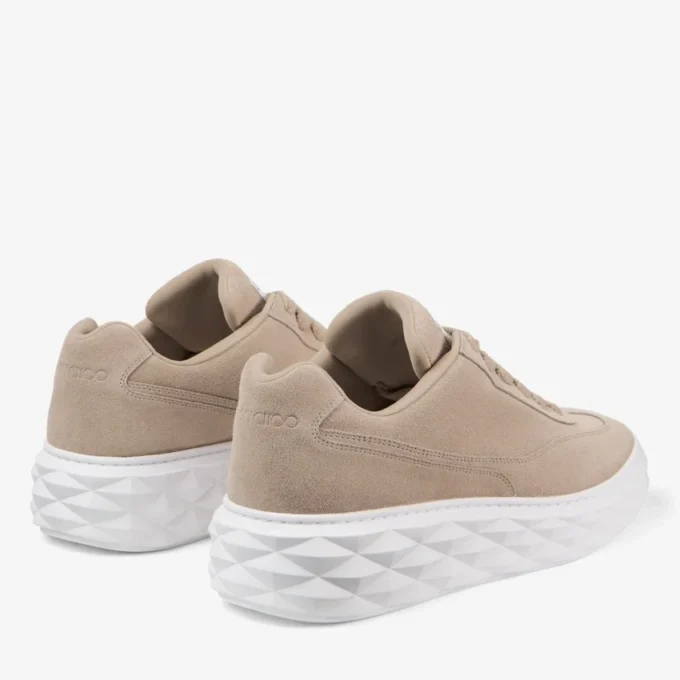 Diamond Maxi Retro M Stone fluweel suède sneakers Diamond Maxi Retro M Stone fluweel suède sneakers