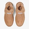Diamond Maxi Retro M Toffee fluweel suède lage sneakers met schapenvacht Diamond Maxi Retro M Toffee fluweel suède lage sneakers met schapenvacht