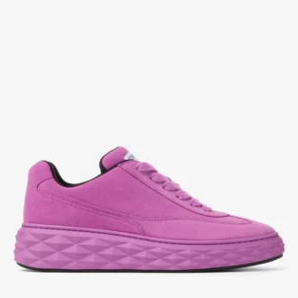 Diamond Maxi Retro M Violet Orchid fluweel suède lage sneakers