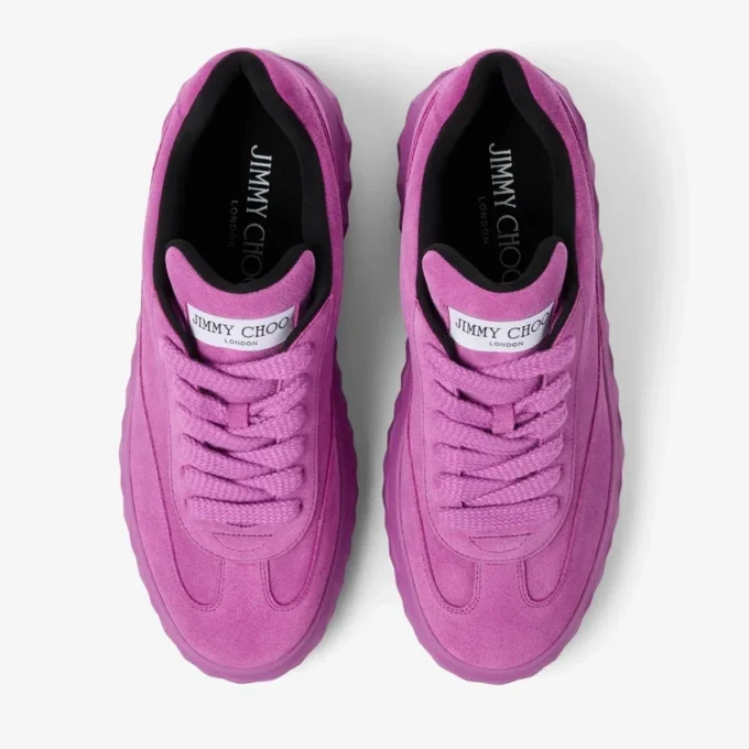 Diamond Maxi Retro M Violet Orchid fluweel suède lage sneakers Diamond Maxi Retro M Violet Orchid fluweel suède lage sneakers