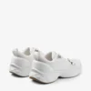 Diamond Run F Witte sneakers van gebreide jacquardmix