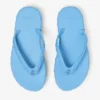 Diamond-teenslippers Stofblauwe rubberen platte schoenen