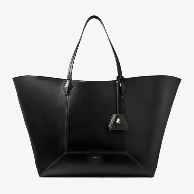 Diamond Tote Large Zwarte kalfsleren draagtas Diamond Tote Large Zwarte kalfsleren draagtas