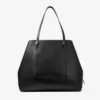Diamond Tote Large Zwarte kalfsleren draagtas Diamond Tote Large Zwarte kalfsleren draagtas