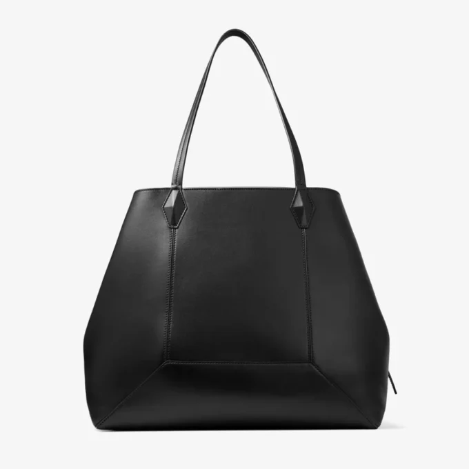 Diamond Tote Large Zwarte kalfsleren draagtas Diamond Tote Large Zwarte kalfsleren draagtas