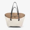 Diamond Tote Medium Natuurlijke schapenvacht draagtas