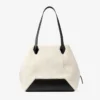 Diamond Tote Medium Natuurlijke schapenvacht draagtas