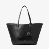 Diamond Tote Medium zwarte kalfsleren draagtas
