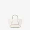 Diamond Tote Mini Latte leren mini-tote