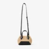 Diamond Tote Mini natuurlijke raffia-draagtas