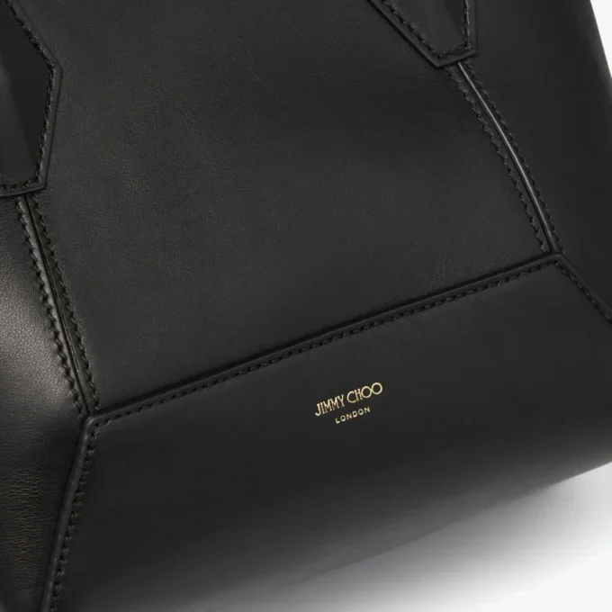 Diamond Tote Small Zwarte kalfsleren draagtas Diamond Tote Small Zwarte kalfsleren draagtas