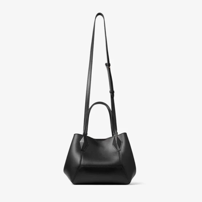 Diamond Tote Small Zwarte kalfsleren draagtas Diamond Tote Small Zwarte kalfsleren draagtas