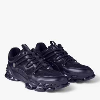 Diamond X M Midnight sneakers van leer en mesh