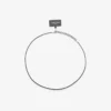 Dm-riem telefoonhouder Zwarte leren telefoonhouder met ketting en Diamond-detail Dm-riem telefoonhouder Zwarte leren telefoonhouder met ketting en Diamond-detail