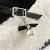 Eleri Ballerina Ballerina’s van natuurlijk schapenvacht met parelbedeling Eleri Ballerina Ballerina’s van natuurlijk schapenvacht met parelbedeling