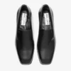 Eliot Slipper 45 Zwarte vintage leren pantoffels