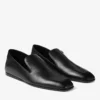 Eliot Slipper Heren Zwart Vintage Leren Pantoffels Eliot Slipper Heren Zwart Vintage Leren Pantoffels