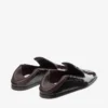 Eliot Slipper Sambuco Slippers van leer met krokodillenreliëf
