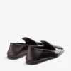 Eliot Slipper Sambuco Slippers van leer met krokodillenreliëf