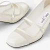 Elisa 45 Latte pumps van lakleer en mesh