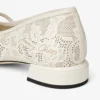 Elisa Ballerina Latte jimmy choo Ballerina’s van geperforeerd nappaleer Elisa Ballerina Latte jimmy choo Ballerina’s van geperforeerd nappaleer