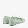 Elisa Ballerina Verde jimmy choo-kant en Spazzolato-ballerina’s