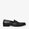 Ellis Loafer F Zwarte loafers van zacht leer