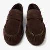 Ellis Loafer M Chocoladebruine fluwelen suède loafers Ellis Loafer M Chocoladebruine fluwelen suède loafers
