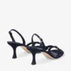 Elsy 70 marineblauwe suède slingbacks
