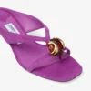 Emeri Stone 35 Violet Orchid en Dark Amber suède sandalen Emeri Stone 35 Violet Orchid en Dark Amber suède sandalen