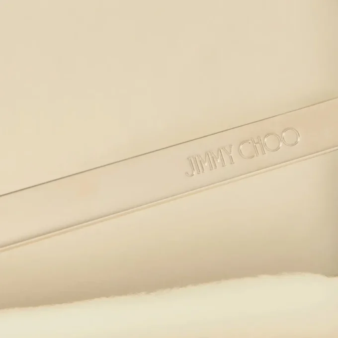 Emmie gouden clutch van spiegelstof Emmie gouden clutch van spiegelstof