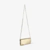 Emmie gouden clutch van spiegelstof Emmie gouden clutch van spiegelstof
