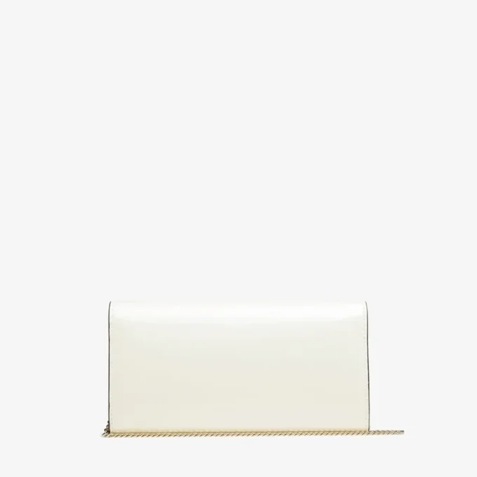 Emmie Latte lakleren clutch Emmie Latte lakleren clutch