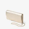 Emmie platina Ice Brilliance stoffen clutch Emmie platina Ice Brilliance stoffen clutch