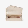 Emmie platina Ice Brilliance stoffen clutch Emmie platina Ice Brilliance stoffen clutch