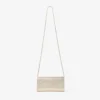 Emmie platina Ice Brilliance stoffen clutch Emmie platina Ice Brilliance stoffen clutch