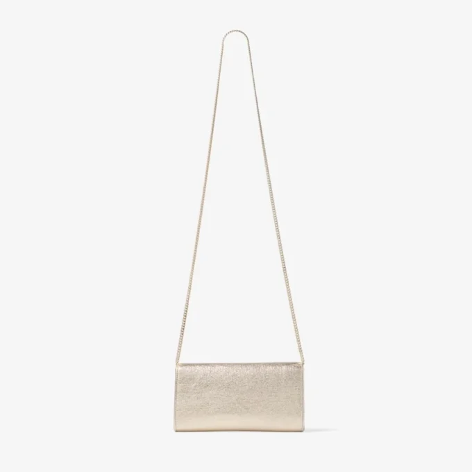 Emmie platina Ice Brilliance stoffen clutch Emmie platina Ice Brilliance stoffen clutch