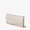 Emmie platina Ice Dusty glitter clutch