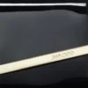 Emmie zwarte lakleren clutch