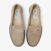 Ethan Loafer Loafer van steenkleurig fluweelsuède Ethan Loafer Loafer van steenkleurig fluweelsuède