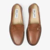 Ethan Loafer Tan Loafer van mat geborsteld leer Ethan Loafer Tan Loafer van mat geborsteld leer