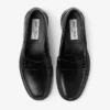 Ethan Loafer Zwarte Box-loafer van kalfsleer Ethan Loafer Zwarte Box-loafer van kalfsleer