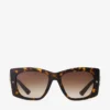 Gabi Havana en Gradient Brown Acetaat Butterfly Zonnebril