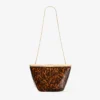 Ganache transparante schildpadkleurige clutch Ganache transparante schildpadkleurige clutch